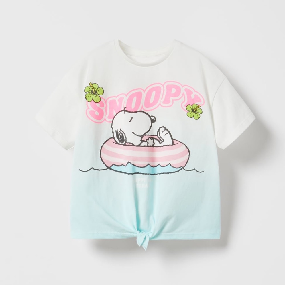 ZARA SNOOPY PEANUTS SHIRT